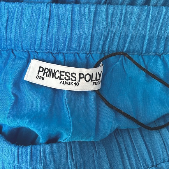 Princess Polly Skirt Allie Tiered Layered Maxi Skirt Rayon Flowy Angelic NWOT - Picture 11 of 13